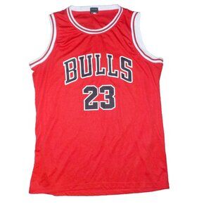 Vintage NBA Youth Teen Sport Chicago Bulls #23 Jordan Red Jersey Size 3X